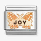 Nomination Composable Classic Orange Butterfly Joy Charm 430202/52