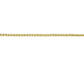 9ct Yellow Gold Round Spiga 16"