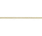 9ct Yellow Gold Round Curb Chain 16"