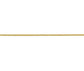 9ct Yellow Gold Mini Round Spiga Chain 16"