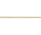 9ct Yellow Gold Round Curb Chain 18"