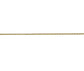 9ct Yellow Gold Round Filed Spiga Chain 18"