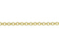 9ct Yellow Gold Round Belcher Chain 18"