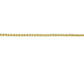 9ct Yellow Gold Round Wire Spiga Chain 20"
