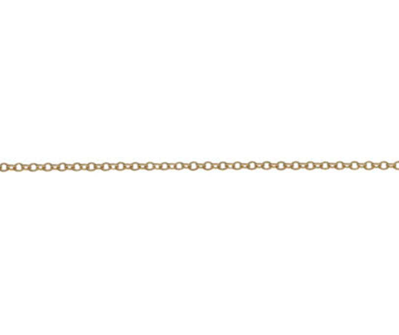 18ct Yellow Gold Close Trace Chain 16"