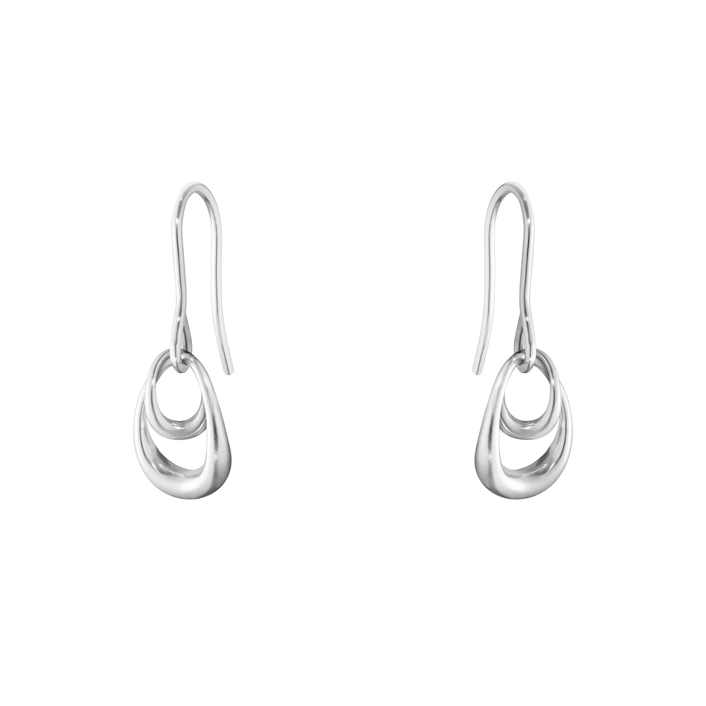 Georg Jensen Offspring Sterling Silver Earrings 10012312