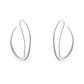 Georg Jensen Offspring Sterling Silver Double Loop Earrings 10012755