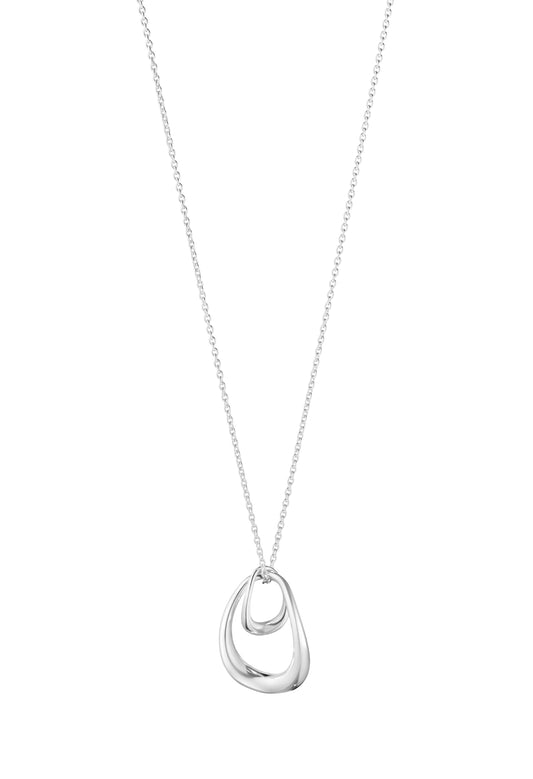 Georg Jensen Offspring Sterling Silver Interlocked Necklace 10012762