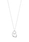 Georg Jensen Offspring Sterling Silver Interlocked Necklace 10012762