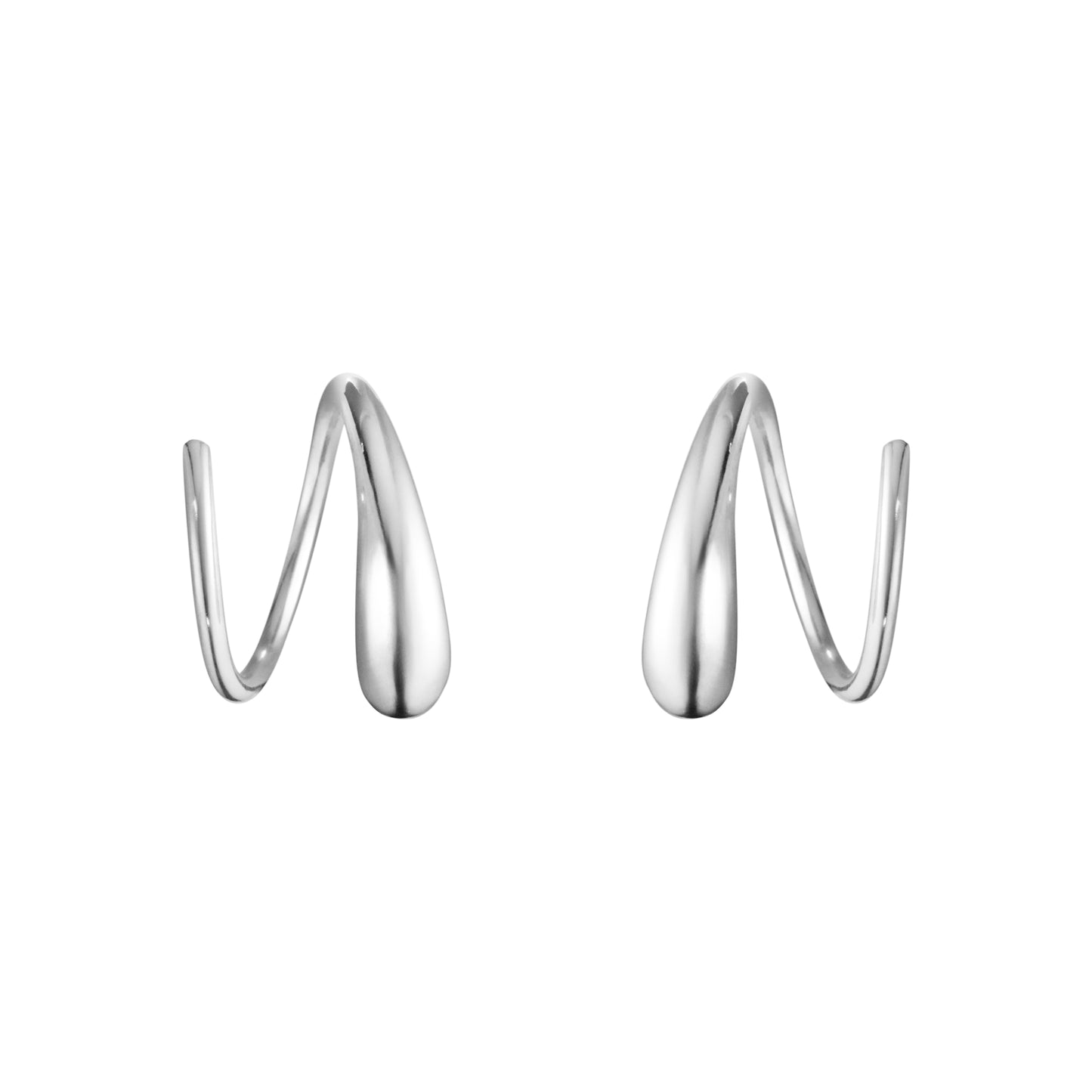 Georg Jensen Mercy Swirl Hoop Earrings 10015148