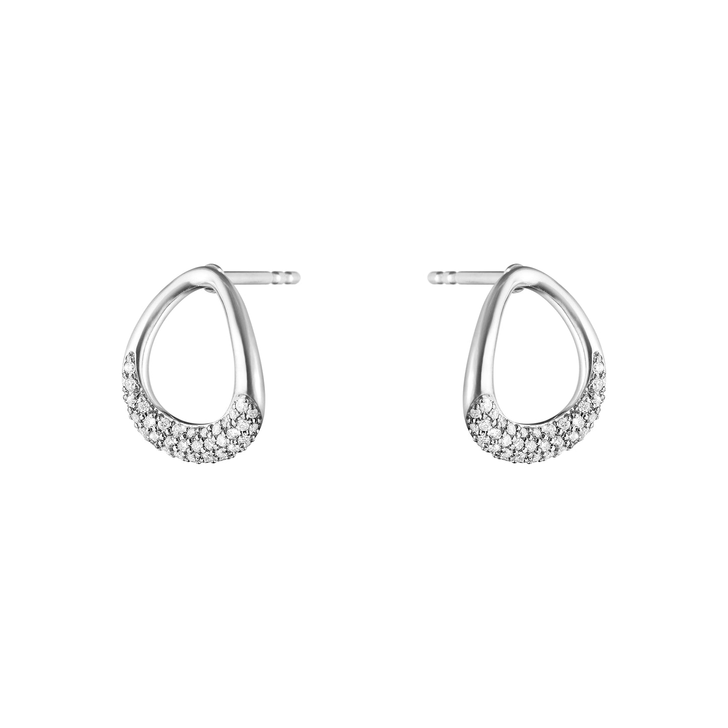 Georg Jensen Offspring 0.19ct Diamond Stud Earrings 10015849