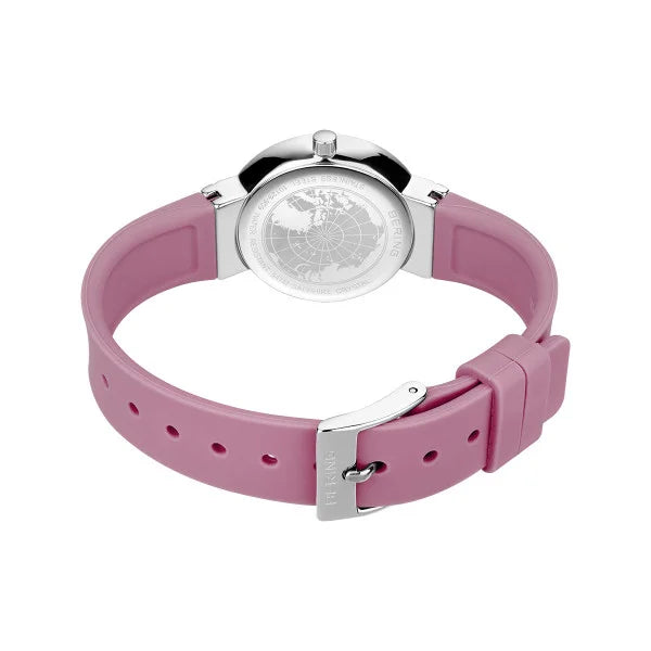 Bering Steel Case Classic Pastel Pink Dial Watch 10129-909