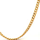 9ct Yellow Gold Semi Hollow 20" Curb Chain