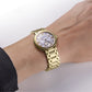 Herbelin Galet Round Mother Of Pearl Diamond Dial Yellow Plated 10630BP59