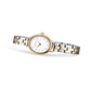 Bering Ladies Oval White Dial Two Colour Case and Two Links Bracelet Watch