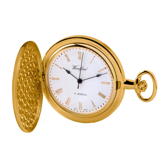 Yellow Gold Plated Full Pocket Watch