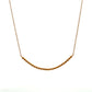 9ct Yellow Gold Beaded Centre Trace Chain Necklace