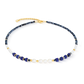 Coeur De Lion Necklace Cosmic Pearls Midnight Gold
