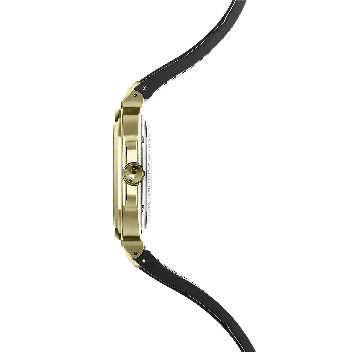 Herbelin Cap Camarat Square Quartz Black Dial and Strap Watch 12246P1N14CA