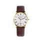 Herbelin Classique Roman Numeral Ivory Dial Yellow PVD Strap Watch 12248P08MA