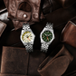 Seiko 5 Sports Khaki Drill Green Field GMT Watch HDB001K1