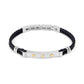 Nomination Manvision Bracelet with Yellow Gold Plated Hexagonal Screws 133003/001