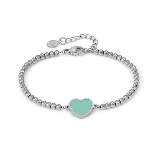 Nomination Emosfere Green Heart Bracelet 134200/002