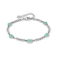 Nomination Emosfere Five Green Hearts Bracelet 134202/002