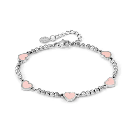 Nomination Emosfere 5 Pink Hearts Bracelet 134202/006