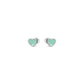 Nomination Emosfere Green Heart Stud Earrings 134208/002