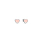 Nomination Emosfere Pink Heart Stud Earrings 134208/006