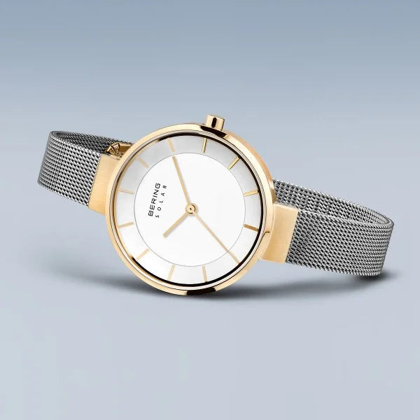 Bering Solar Polished and Brushed Bracelet Watch 14631-024