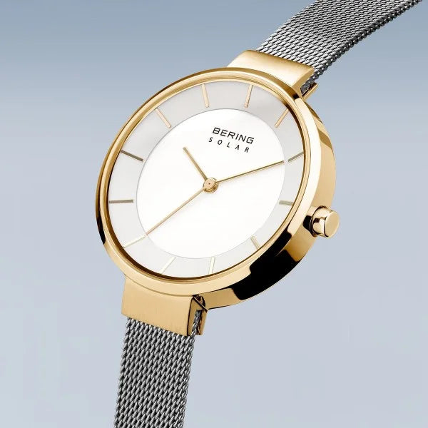 Bering Solar Polished and Brushed Bracelet Watch 14631-024