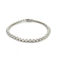 9ct White Gold 0.50ct Diamond Line Bracelet