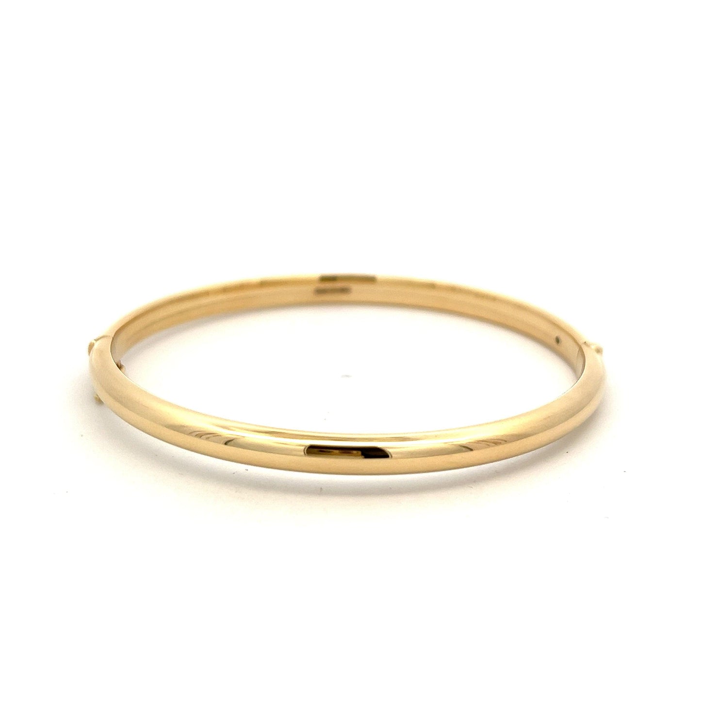 9ct Yellow Gold Hollow Bangle