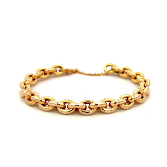 9ct Yellow Gold Hollow Bangle