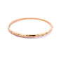 9ct Yellow Gold Scattered Diamond Bangle