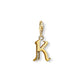 Thomas Sabo Yellow Gold Plated Initial K 1617-414-39