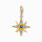 Thomas Sabo Charmista Yellow Gold Plated Royalty Star Charm  1714-959-7