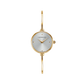 Herbelin Fil Round Silver Colour Dial Yellow PVD Bangle Watch 17206BP11