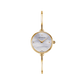 Herbelin Fil Round Mother Of Pearl Yellow PVD Bangle Watch 17206BP19