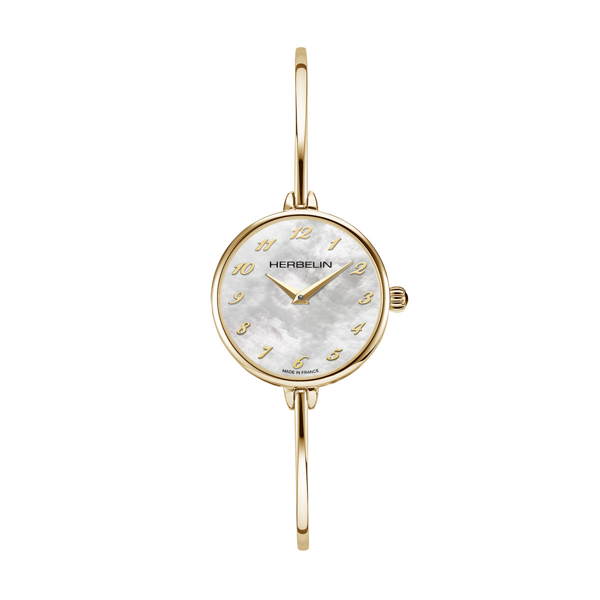 Herbelin Mother of Pearl Dial Bangle Watch 17206BP29