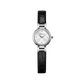 Herbelin Lady  Stainless Steel and Black Leather 22mm Watch 17312AP12