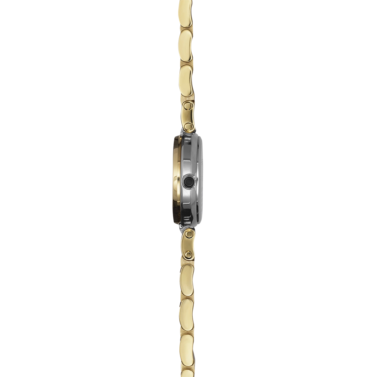 Herbelin Lady H Quartz White Mother of Pearl Two Tone Bracelet Watch 17312BT1N19