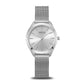 Bering Solar Stainless Steel Metallic Dial Mesh Bracelet Watch 17331-000