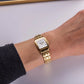 Herbelin Luna Mini Quartz Yellow PVD Case and Bracelet Watch 17407BP1N08