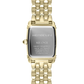 Herbelin Ladies Art Deco Tonneau Yellow Gold PVD Bracelet Watch 17438BP1N22