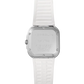 Herbelin Steel Cap Camarat 30mm Case Ice Blue Dial White Strap 17546A25CW