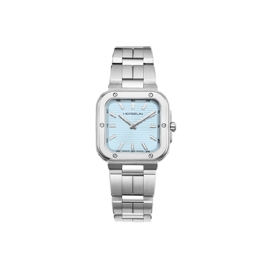 Herbelin Cap Camarat Sky Blue Dial Steel Bracelet Watch 17546B25
