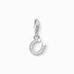 Thomas Sabo Charmista Sterling Silver Cubic Zirconia Horseshoe Charm 1795-051-14